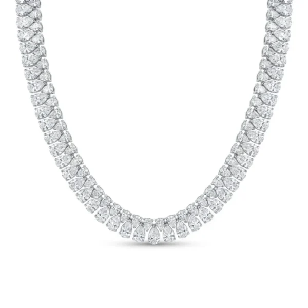 SKNK9289 18KW PR NECKLACE