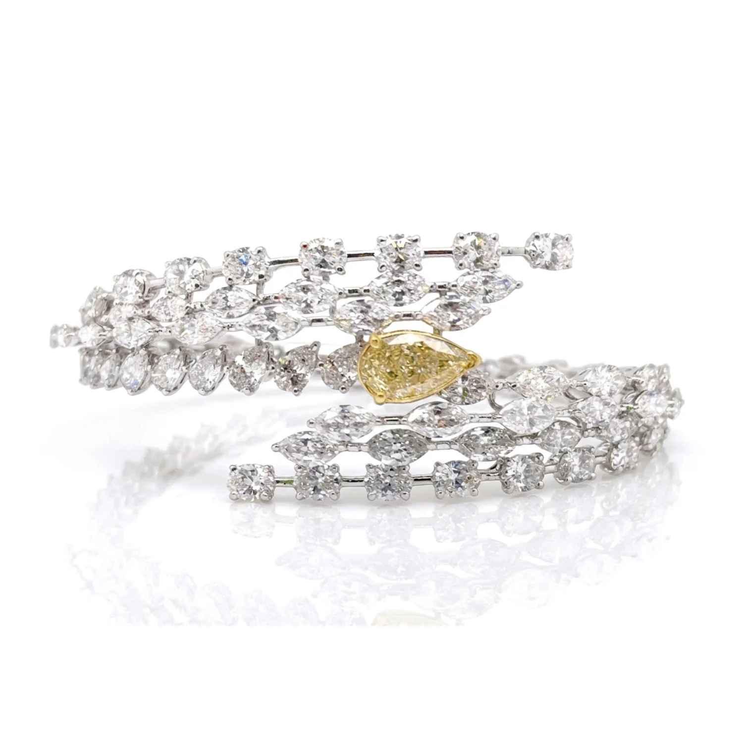 white bg – BGBN7440 – Celestial Vine Diamond Wrap