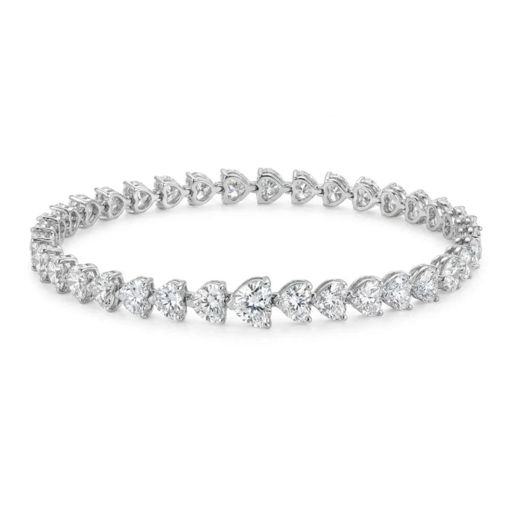 Valentina Heart Diamond Bracelet