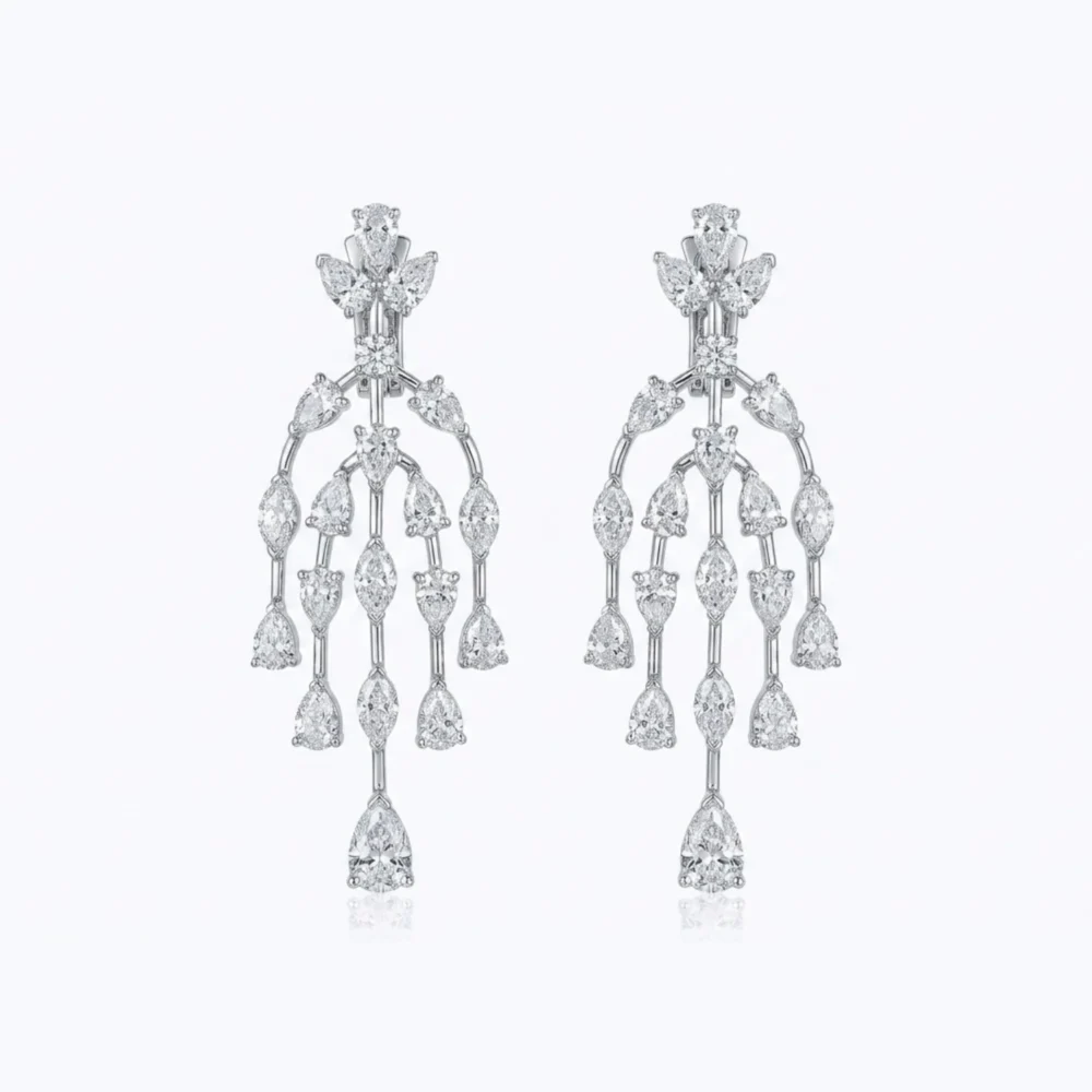 Étoile Cascade 18KW MIX Earring